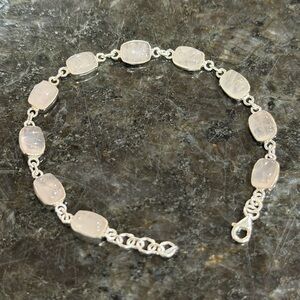 Moonstone & Sterling Silver Bracelet